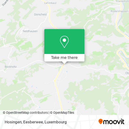 Hosingen, Eesberwee map