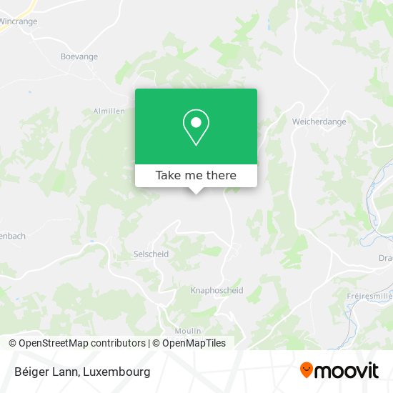 Béiger Lann map