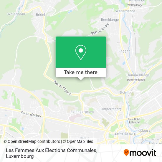 Les Femmes Aux Élections Communales map