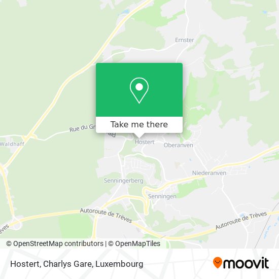 Hostert, Charlys Gare map