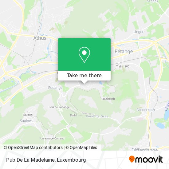 Pub De La Madelaine map