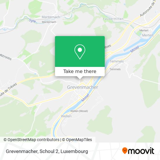 Grevenmacher, Schoul 2 Karte