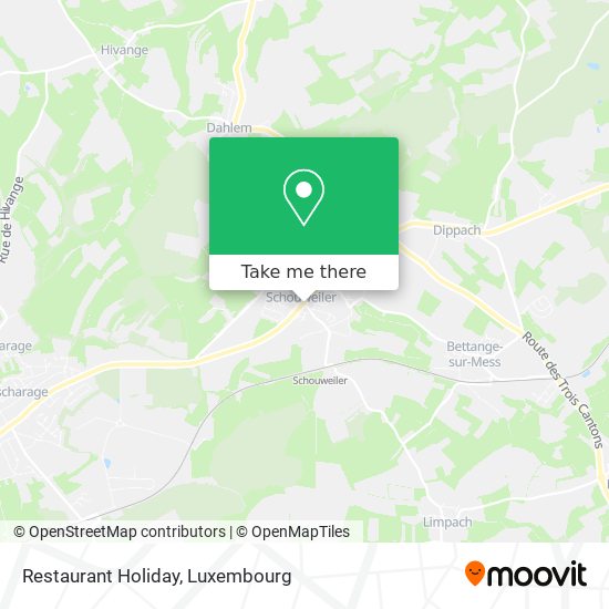 Restaurant Holiday map