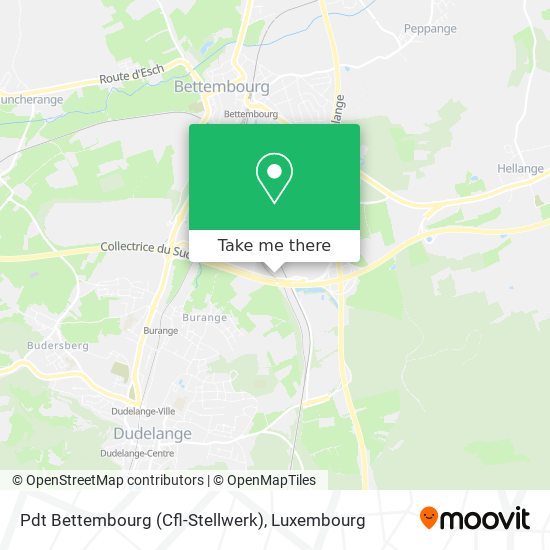Pdt Bettembourg (Cfl-Stellwerk) map