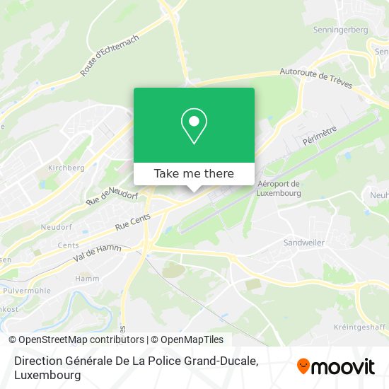 Direction Générale De La Police Grand-Ducale map