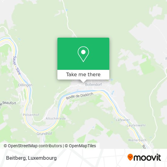 Beitberg map