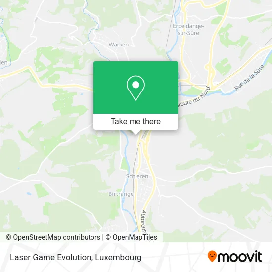 Laser Game Evolution map
