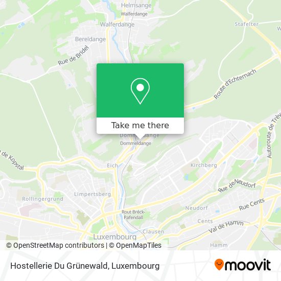 Hostellerie Du Grünewald map