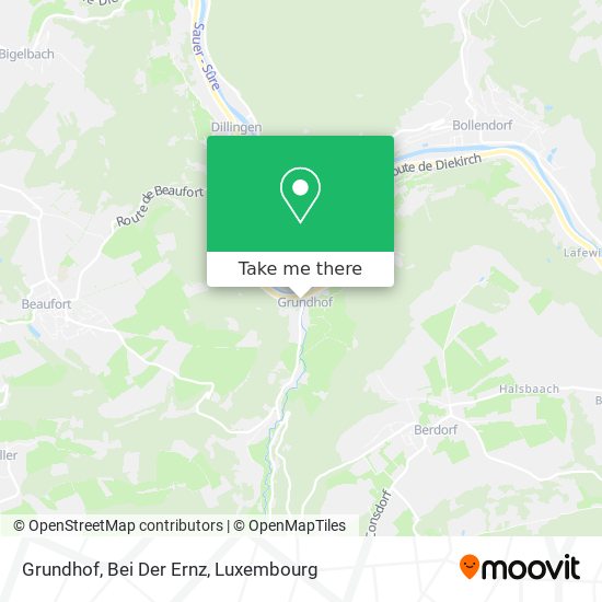 Grundhof, Bei Der Ernz map