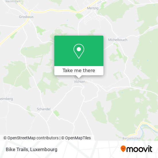 Bike Trails map