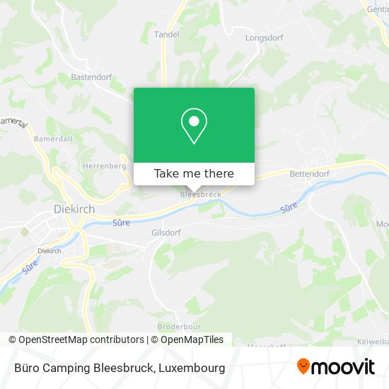 Büro Camping Bleesbruck map