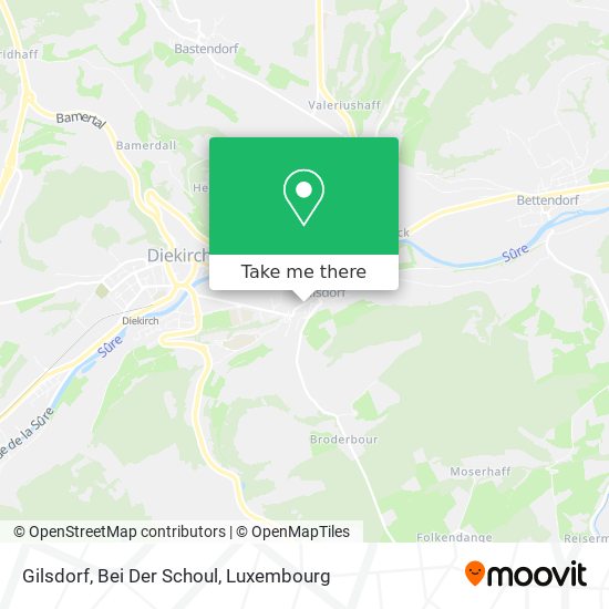 Gilsdorf, Bei Der Schoul map