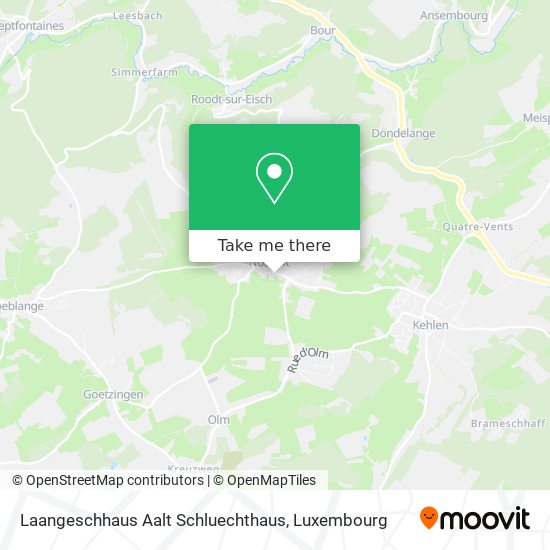 Laangeschhaus Aalt Schluechthaus Karte