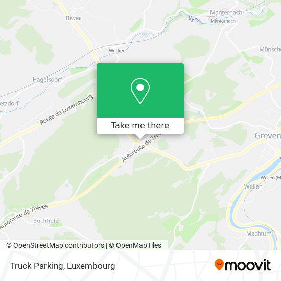 Truck Parking Karte