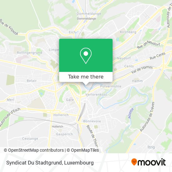 Syndicat Du Stadtgrund map