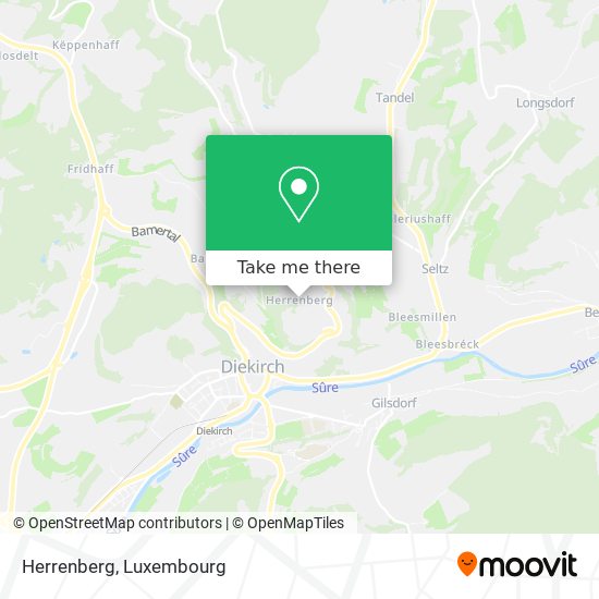 Herrenberg Karte