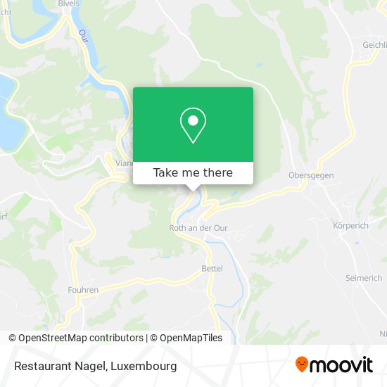 Restaurant Nagel map