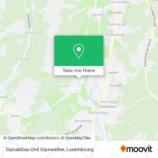Gipsabbau Und Gipsweiher Karte