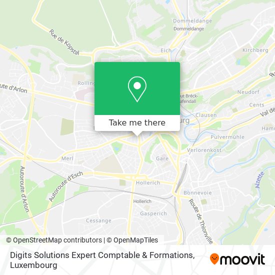 Digits Solutions Expert Comptable & Formations map