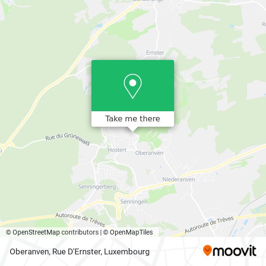 Oberanven, Rue D'Ernster map