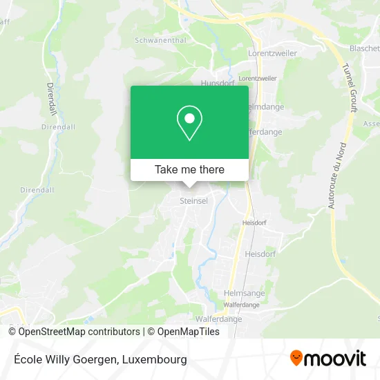 École Willy Goergen map