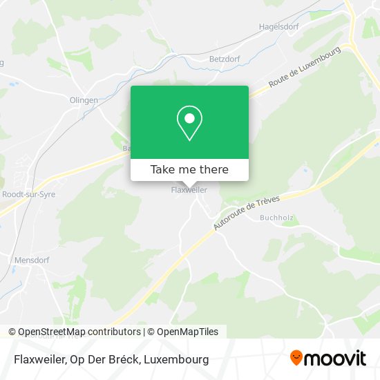 Flaxweiler, Op Der Bréck map