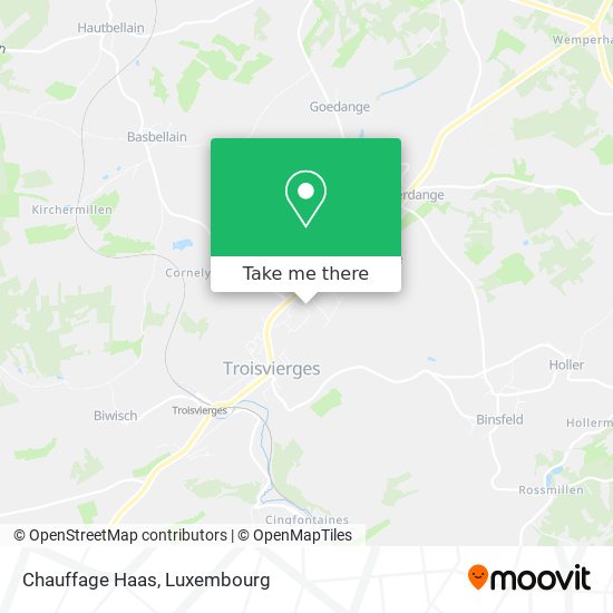 Chauffage Haas map