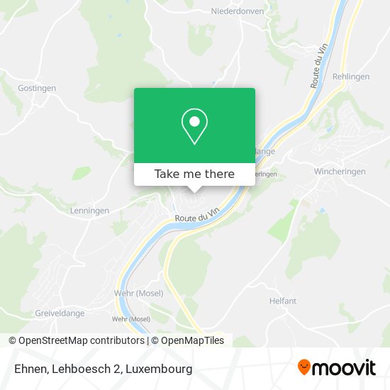 Ehnen, Lehboesch 2 map