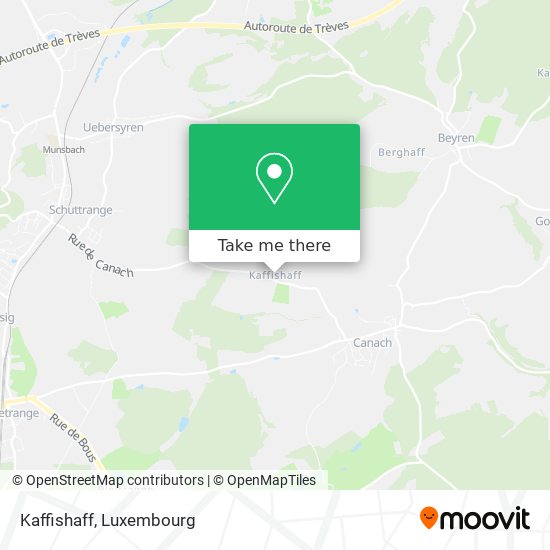 Kaffishaff map