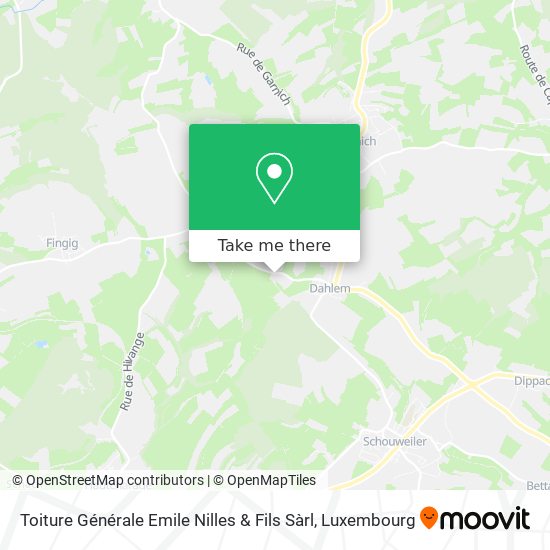 Toiture Générale Emile Nilles & Fils Sàrl map