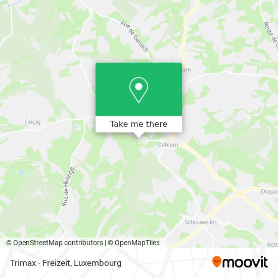 Trimax - Freizeit map