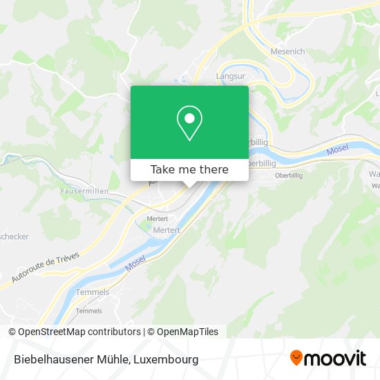 Biebelhausener Mühle map