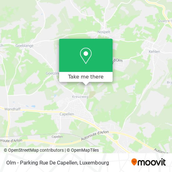 Olm - Parking Rue De Capellen map