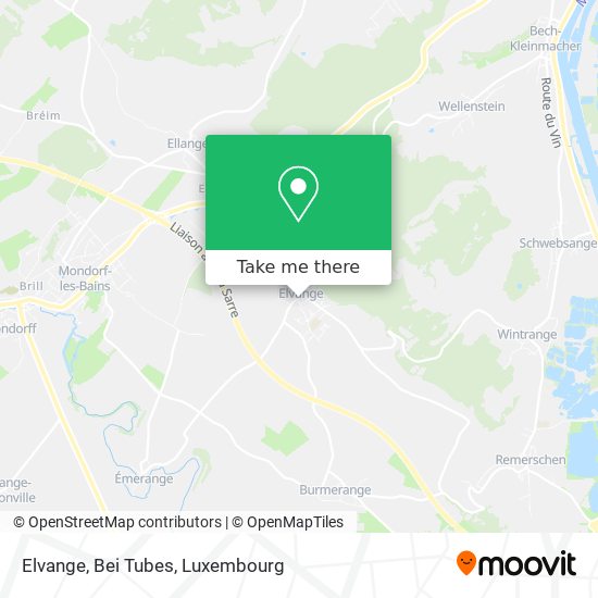 Elvange, Bei Tubes map