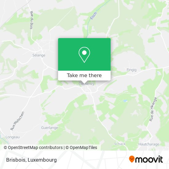 Brisbois map