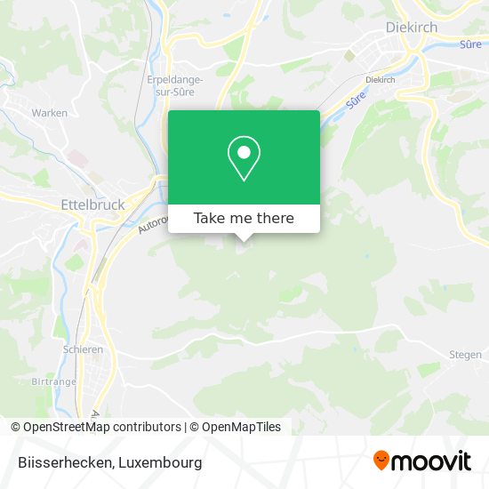 Biisserhecken map