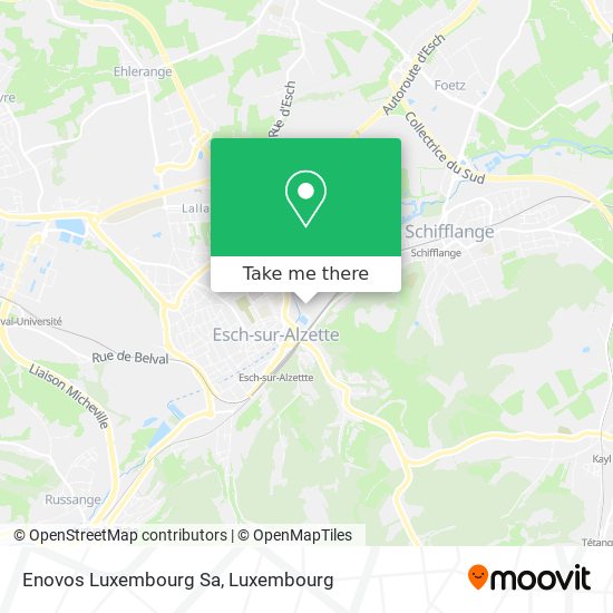 Enovos Luxembourg Sa map
