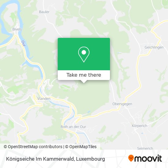 Königseiche Im Kammerwald map