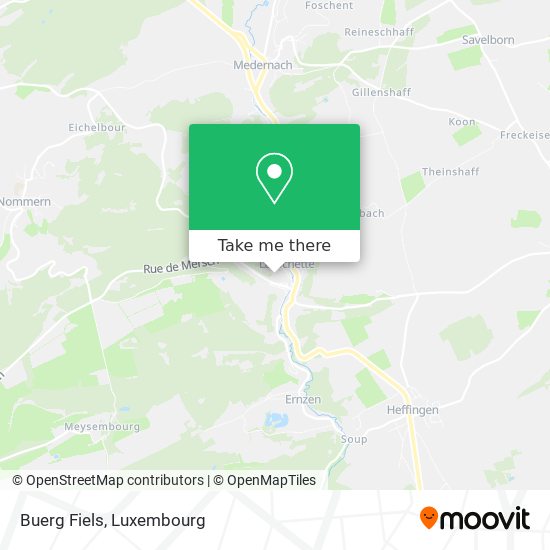Buerg Fiels map