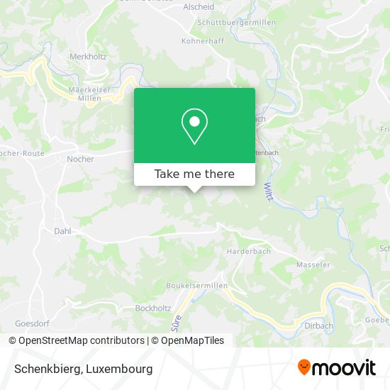 Schenkbierg map