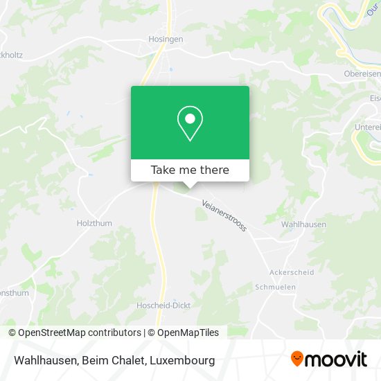 Wahlhausen, Beim Chalet map