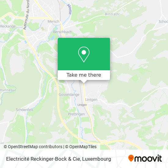 Electricité Reckinger-Bock & Cie map