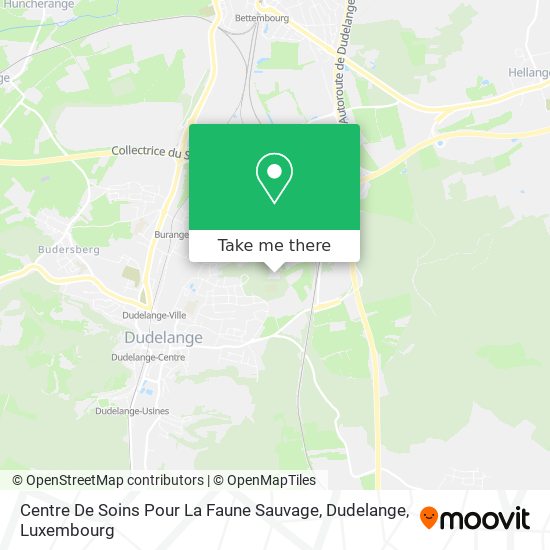Centre De Soins Pour La Faune Sauvage, Dudelange map