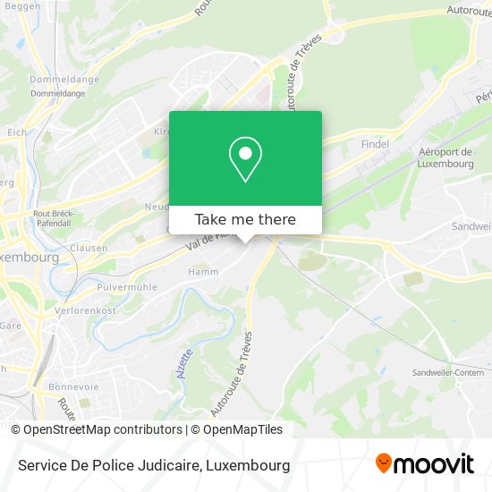 Service De Police Judicaire map