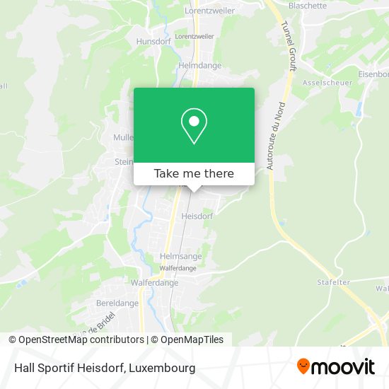 Hall Sportif Heisdorf Karte