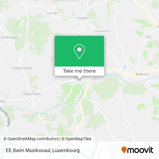 Ell, Beim Musikssaul map