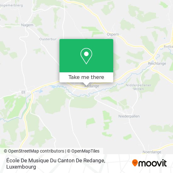 École De Musique Du Canton De Redange map