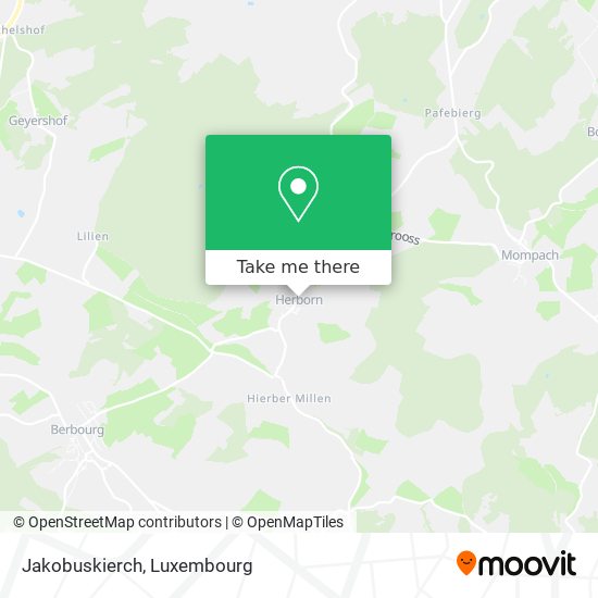 Jakobuskierch map