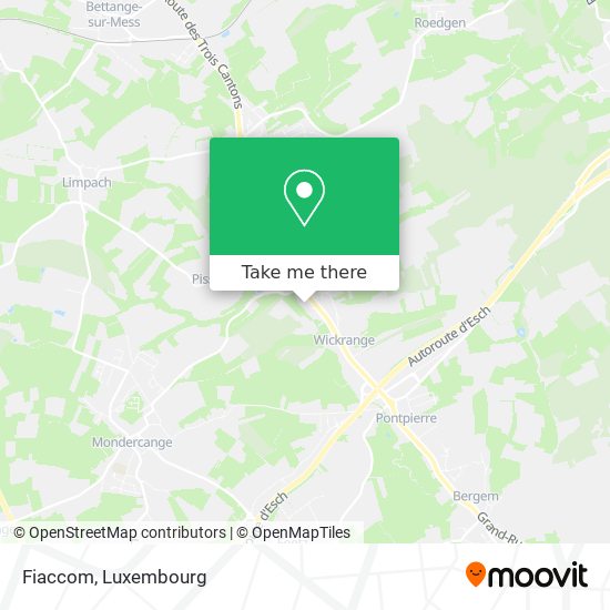 Fiaccom map