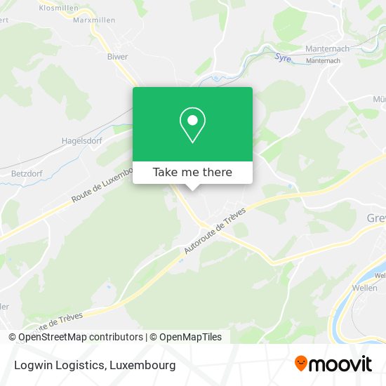 Logwin Logistics map